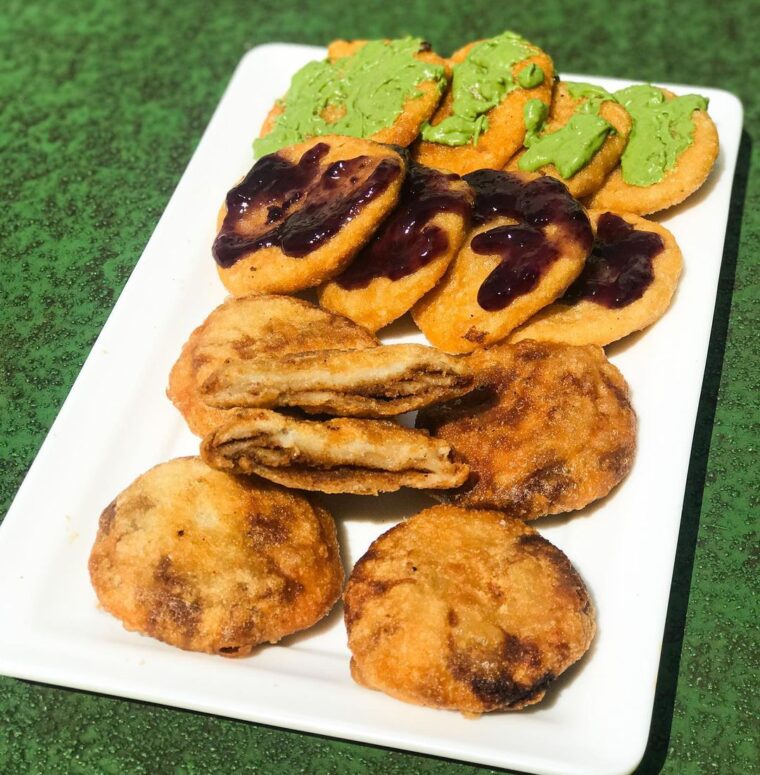 Fried Mochi / Glutinuous Rice Cake