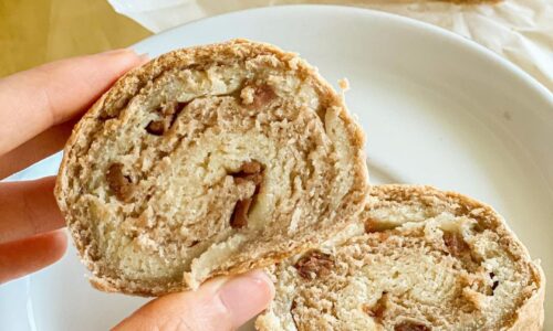 Gluten Free Taro Swirl Bread