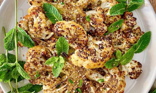 Grilled Zaatar Cauliflower
