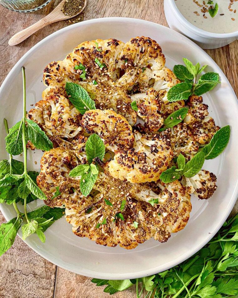 Grilled Zaatar Cauliflower