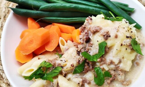 Hakklihakaste (Estonian Meat Sauce)