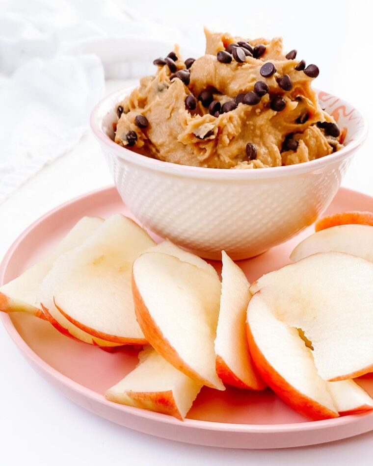 High-protein Edible Cookie Dough Dip Made With Chickpeas