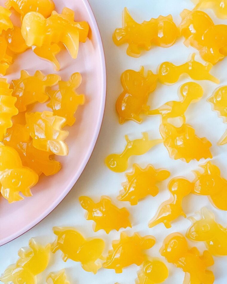 Homemade Fruit Gummies