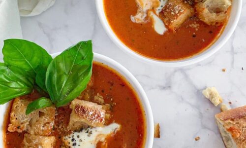 Homemade One-pot Tomato Soup