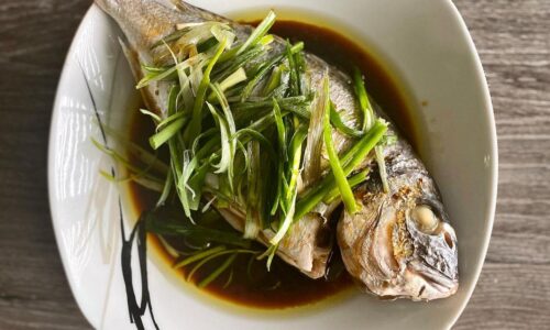 Hubby’s Kitchen – Steamed Fish