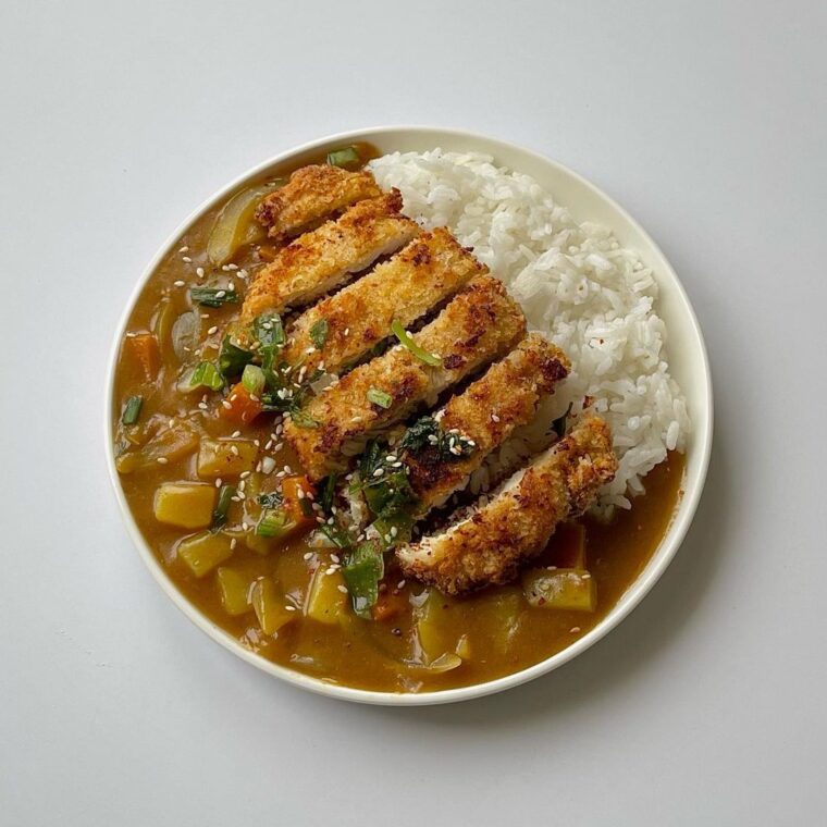 Japanese Curry W/ Air Fried Katsu