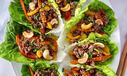 Korean Beef Lettuce Wraps