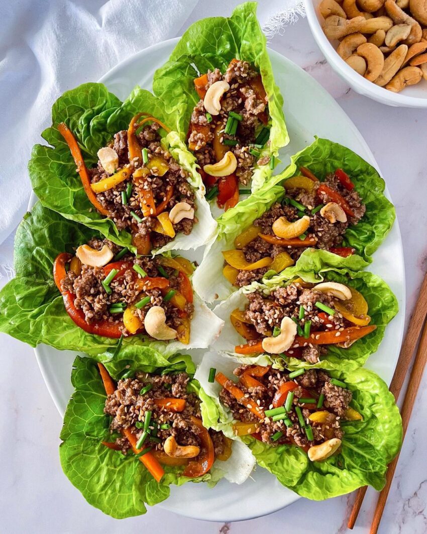 Korean Beef Lettuce Wraps From @kristelskitchenblog - ResepMamiku.com