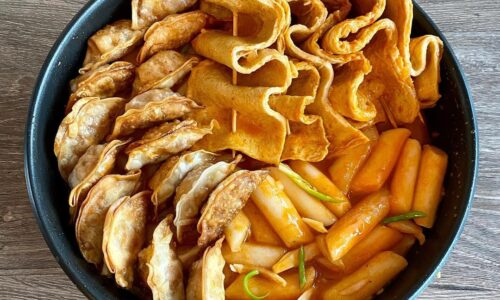 Korean Rice Cakes Set Menu