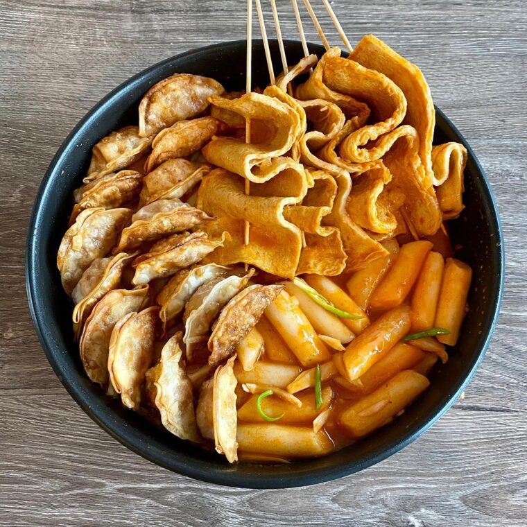 Korean Rice Cakes Set Menu