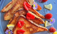 Lemon Cardamom French Toast
