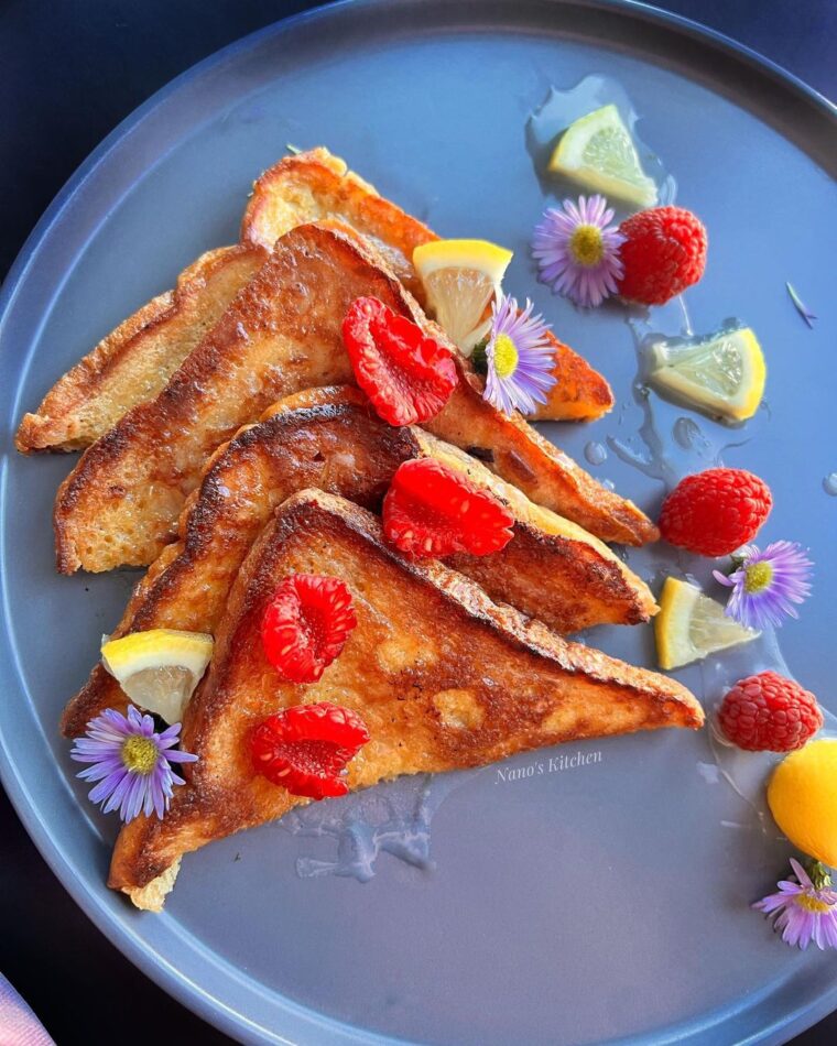 Lemon Cardamom French Toast