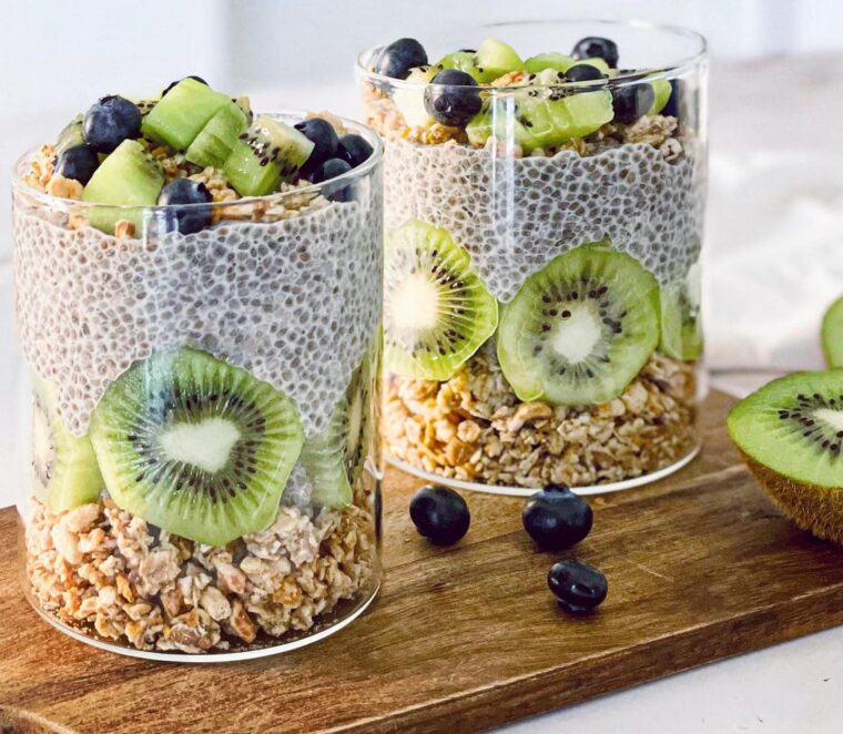 Loaded Kiwi Chia Pudding