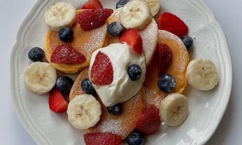 Loaded Soufflé Pancakes