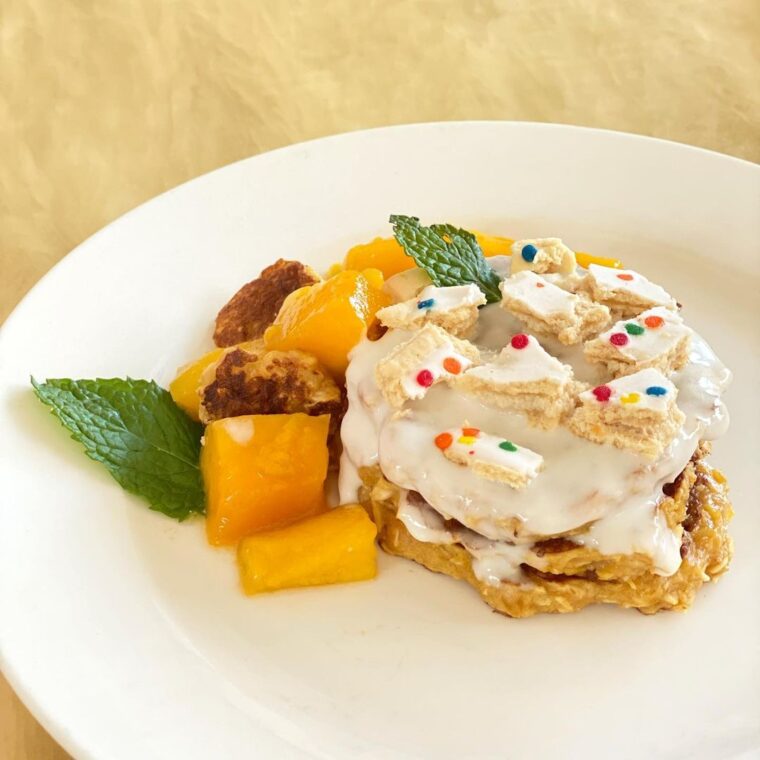 Mango Poptart Pancakes