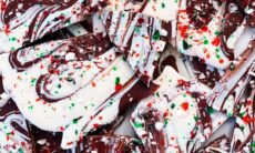 Marbled Peppermint Bark