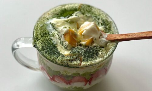 Matcha Dessert Bowl -  dari Oat and Yogurt