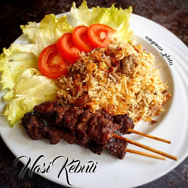 Nasi Kebuli Kambing (Lamb Rice In A Rice Cooker)