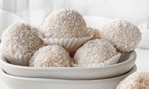 No-bake Coconut Snowballs