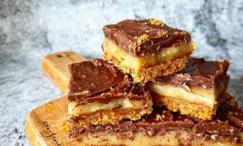 Ooey Gooey Millionares Shortbread - Cake & Bread Recipes dari Biscuit