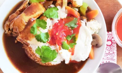 Oyster Sauce Chicken Rice