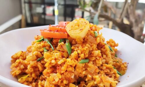 Pırasalı Bulgur Pilavı (Turkish Leek & Bulgur Pilaf) - Food Recipes dari Bulgur