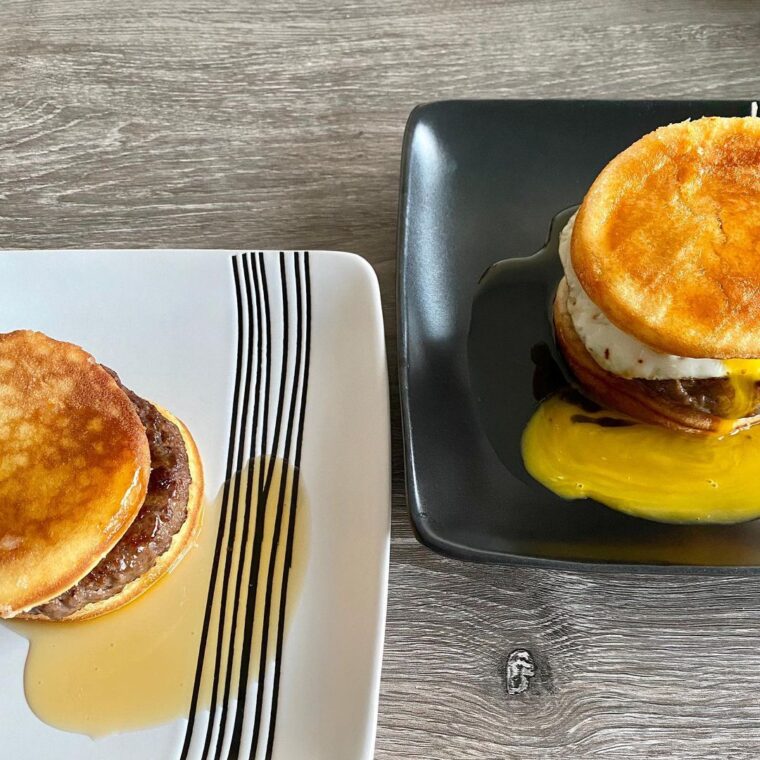 Pancake Burger (Mcgriddles)