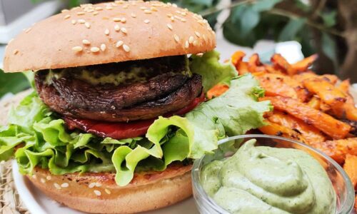 Portobello Mushroom Burgers