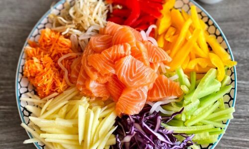 Prosperity Toss Salad (Yee Sang) - Food Recipes dari Apple
