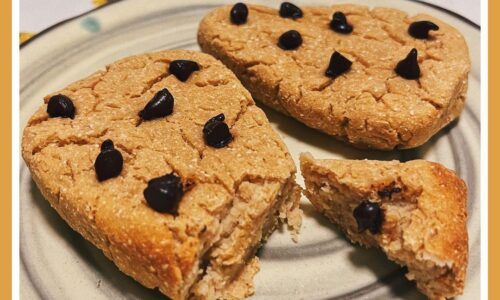 Protein Salted Caramel W/ Choc Chips Scone