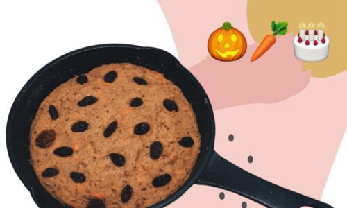 Pumpkin Stuffed Carrot Cake