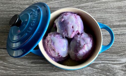 Purple Sweet Potato Ice-cream - Snacks, Appetizers & Desserts dari Potato