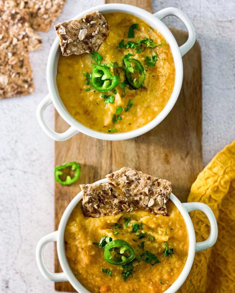 Red Lentil Soup à La Libanaise