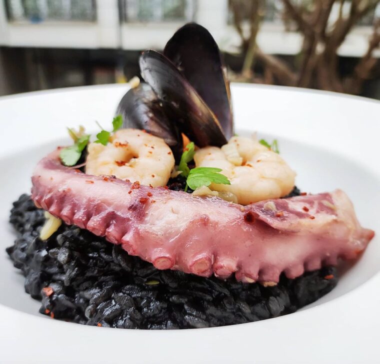Risotto Al Nero (Squid Ink Risotto)