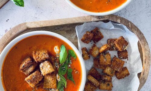 Roasted Cherry Tomato Soup