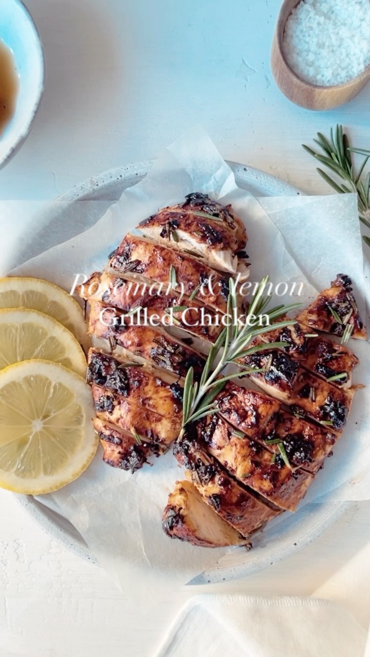 Rosemary Lemon Grilled Chicken From Kristelskitchenblog Resepmamiku Com