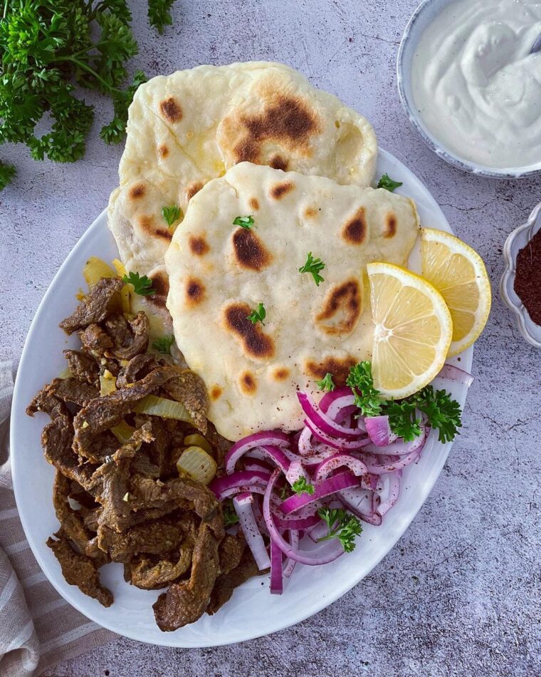 Shawarma Beef Wraps