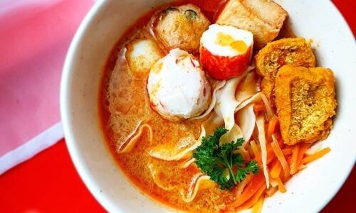 Singaporean Laksa Soup