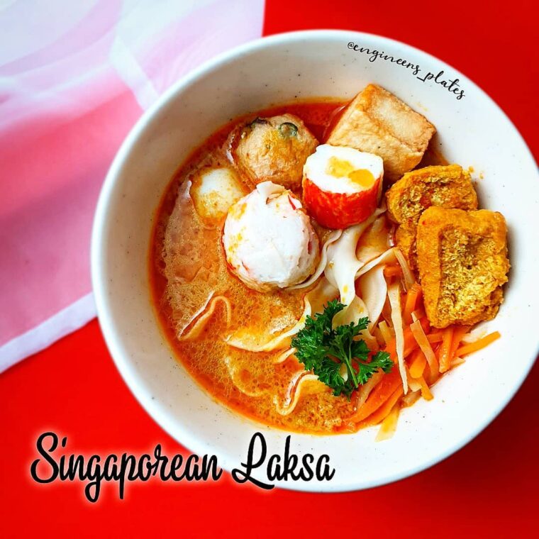 Singaporean Laksa Soup