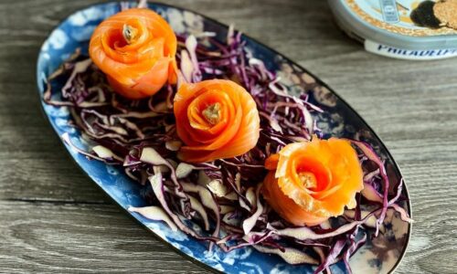 Smoked Salmon Flower