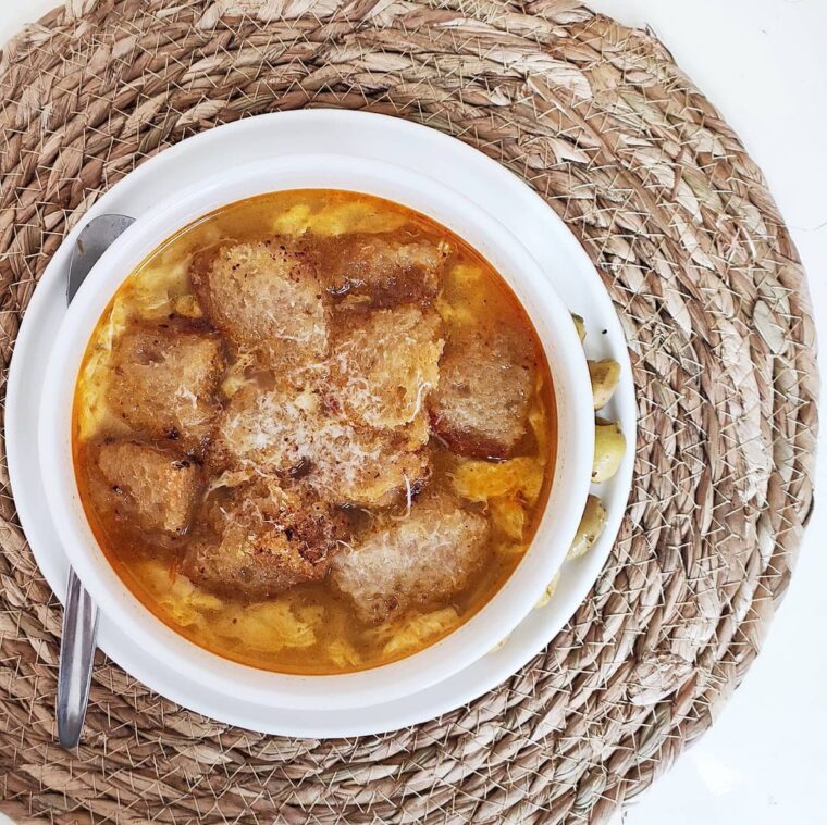 Sopa De Ajo (Spanish Garlic Soup)