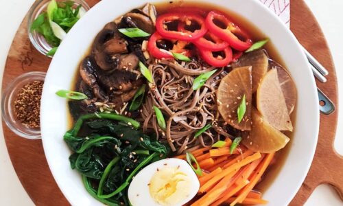 Soy & Ginger Noodle Soup
