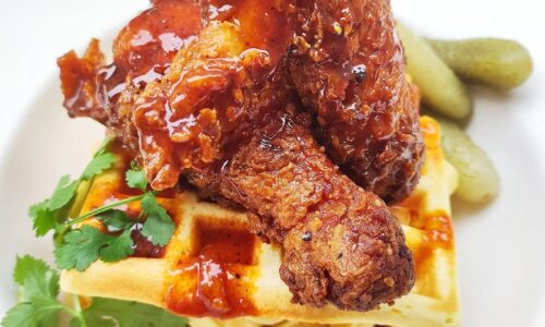 Spicy Chicken & Waffles