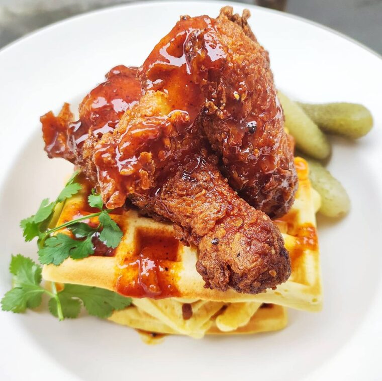 Spicy Chicken & Waffles