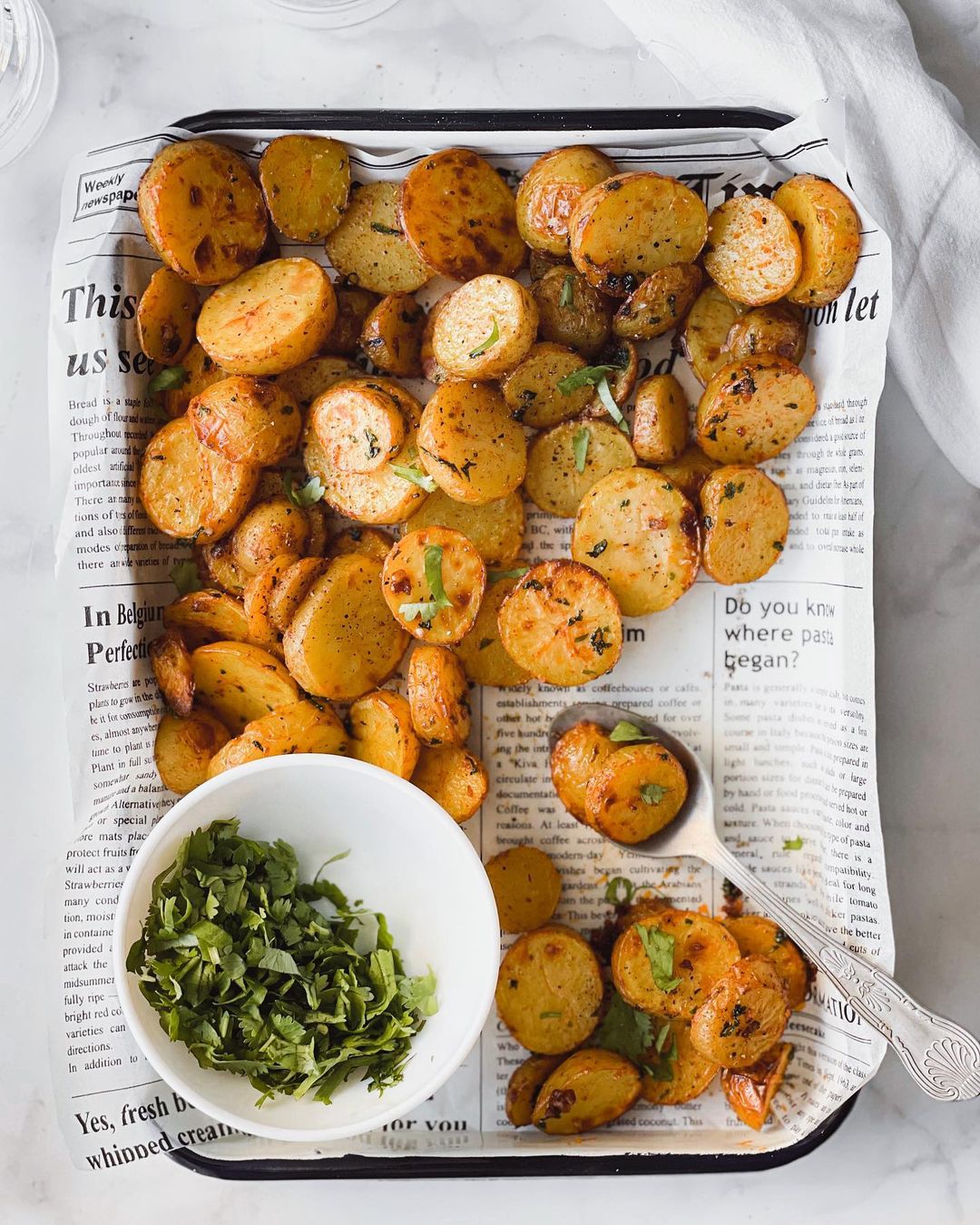 Spicy Potatoes With Paprika And Coriander (Batata Harra) from ...