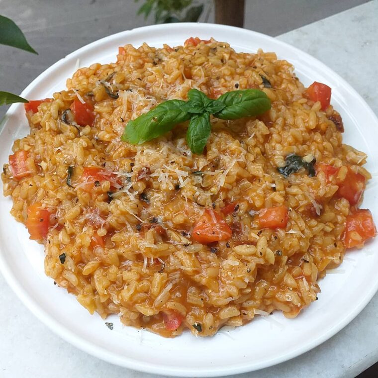 Tomato & Basil Risotto