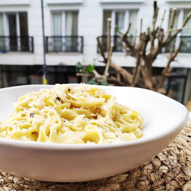 Triple Truffle Creamy Handmade Fettuccine