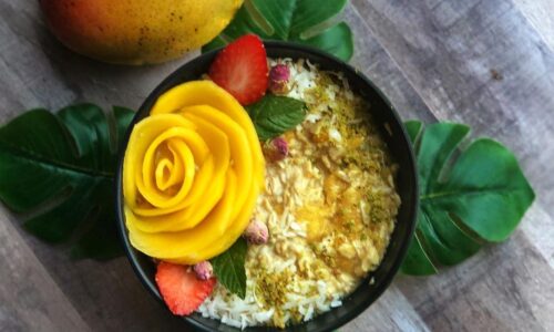 Tropical Mango Coconut Overnight Oats