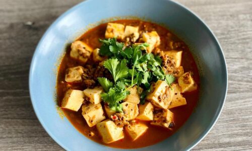 Vegetarian Mapo Tofu