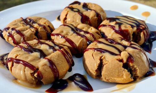 5 Ingredients Vegan / Gluten Free Peanut Butter Cookies